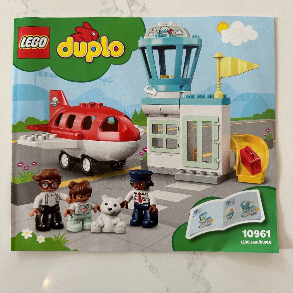 COPY LEGO Duplo 10961: Airplane & Airport (Retired product)